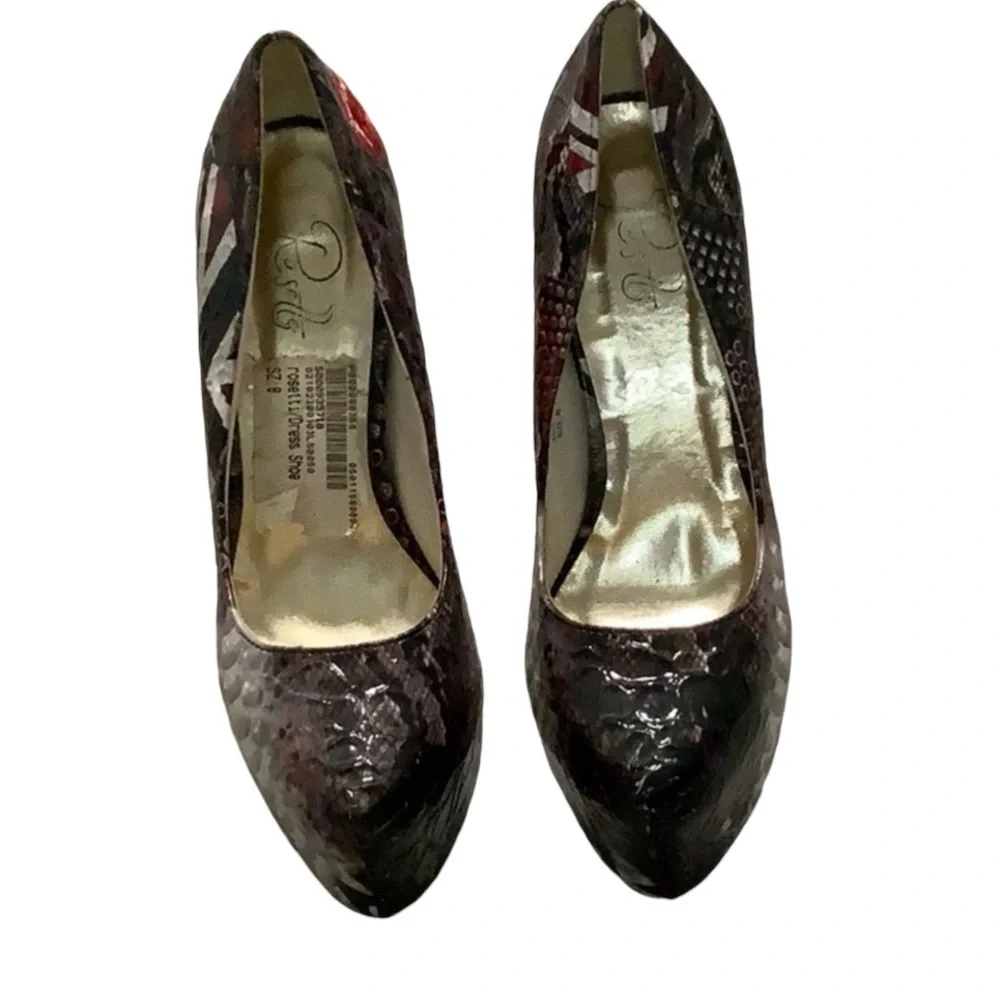 Rosette Glam Stiletto Heels